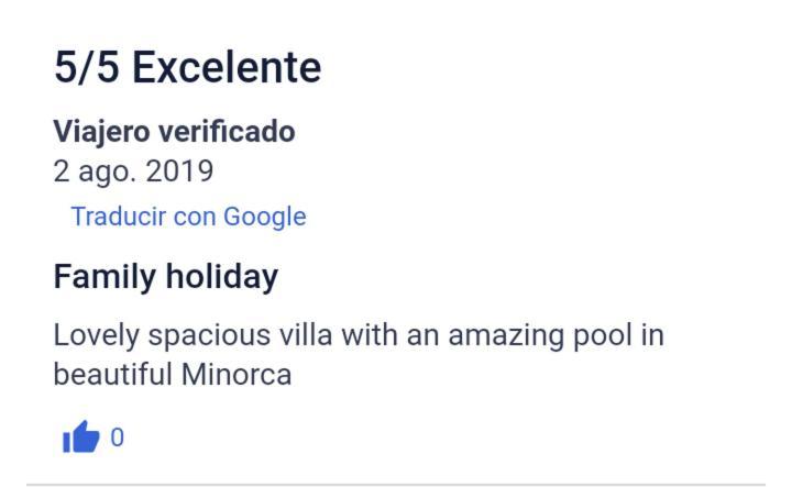Villa Sirena Cala'N Blanes  Exterior foto